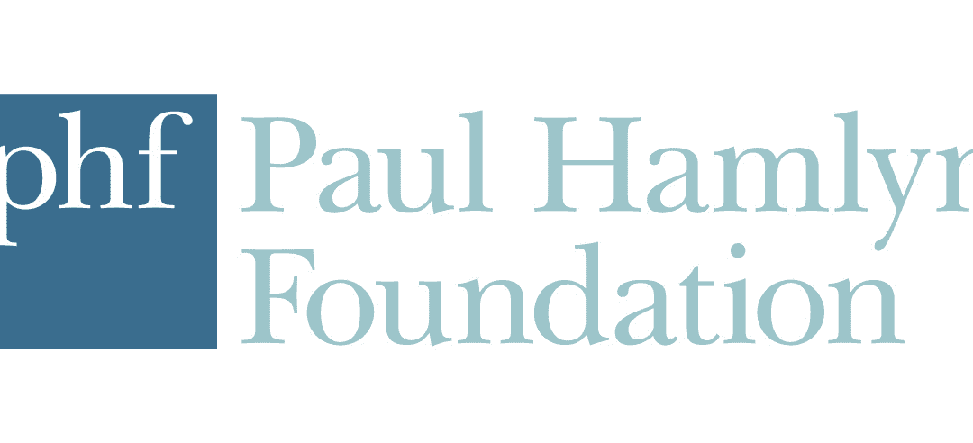 Thank you to Paul Hamlyn Foundation